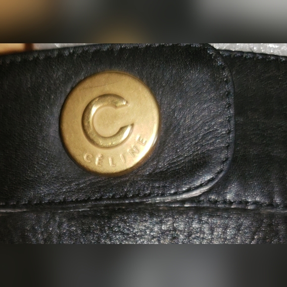 Céline BLack leather boots 41 please read Description  sold as is - Picture 1 of 15